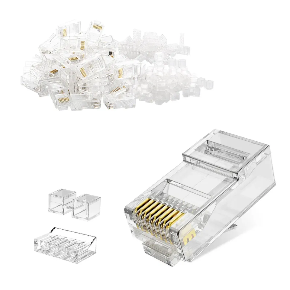 CableCreation Cat 6A RJ45 Stekker 50-pack afgeschermd