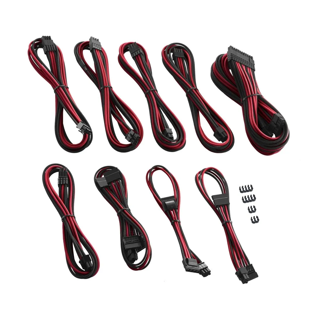 CableMod C-Series PRO ModMesh kabelset Corsair zwart-rood