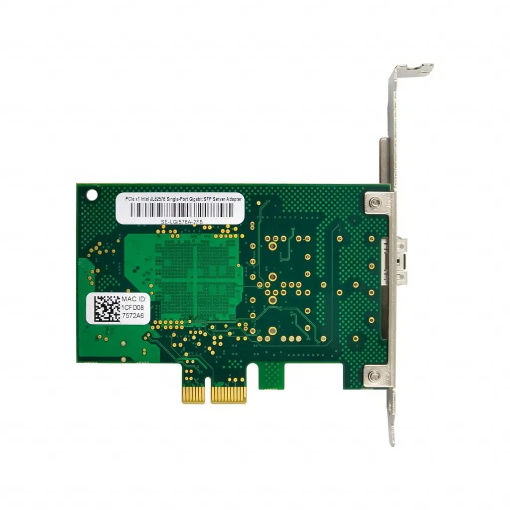 Microconnect 82576 netwerkkaart PCIe SFP 1GbE