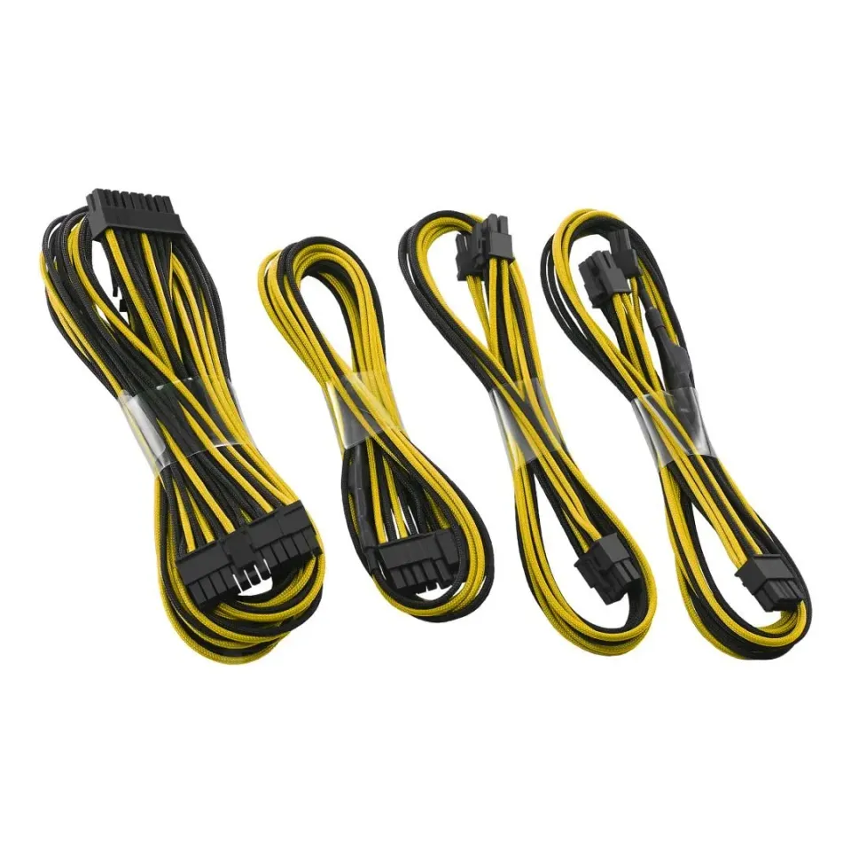 CableMod C-Series ModFlex Basic kabelset Corsair zwart-geel
