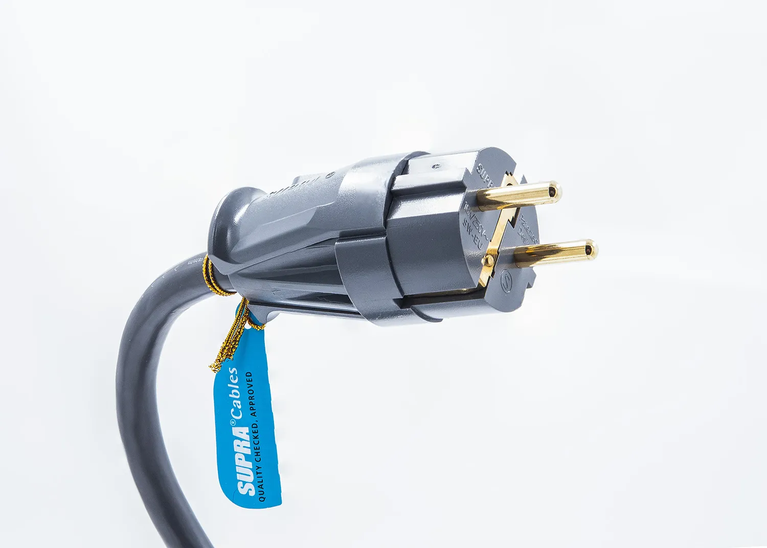 Supra LoRad 2.5 SPC C19 voedingskabel 16A verzilverd