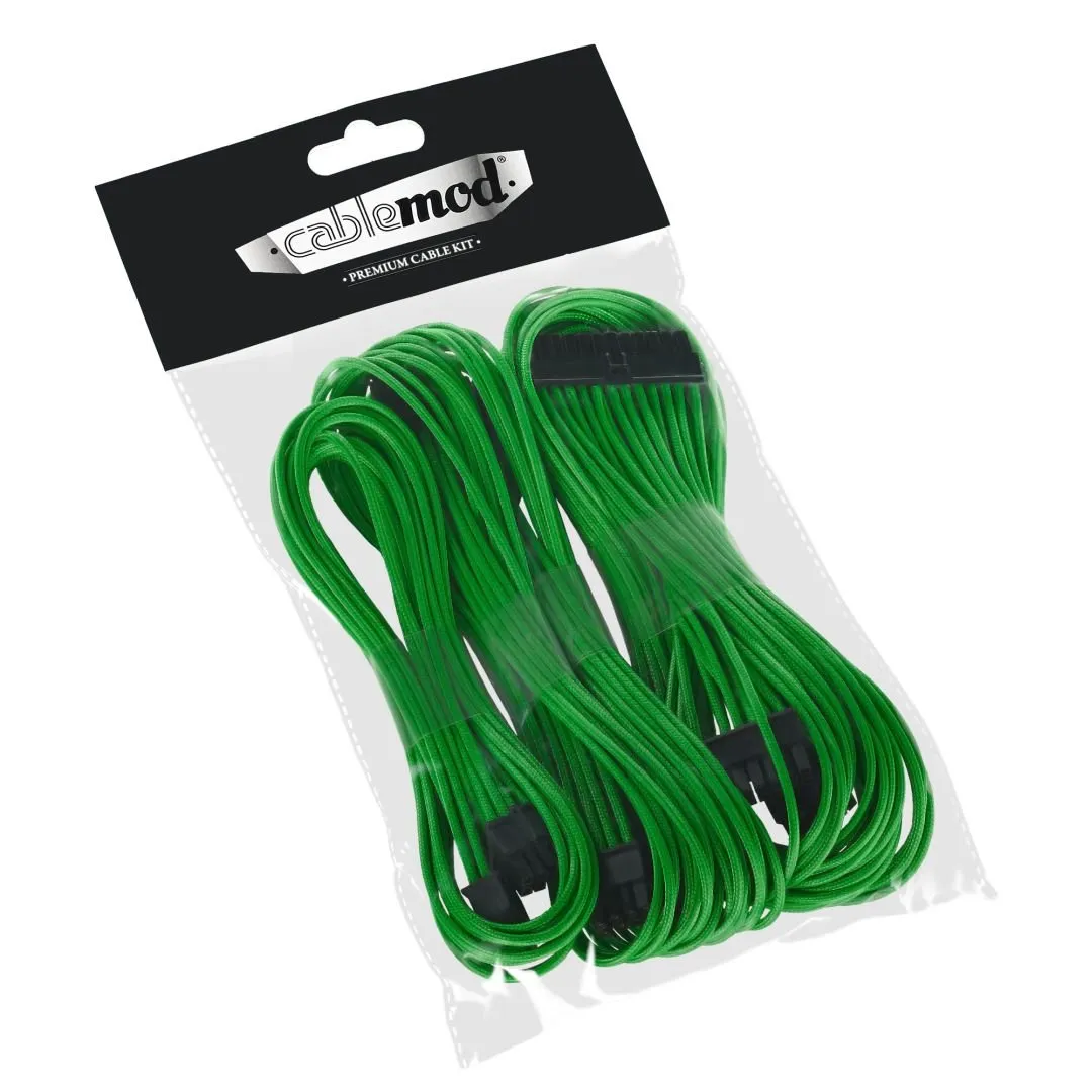 CableMod E-Series ModFlex basiskabelkit groen EVGA