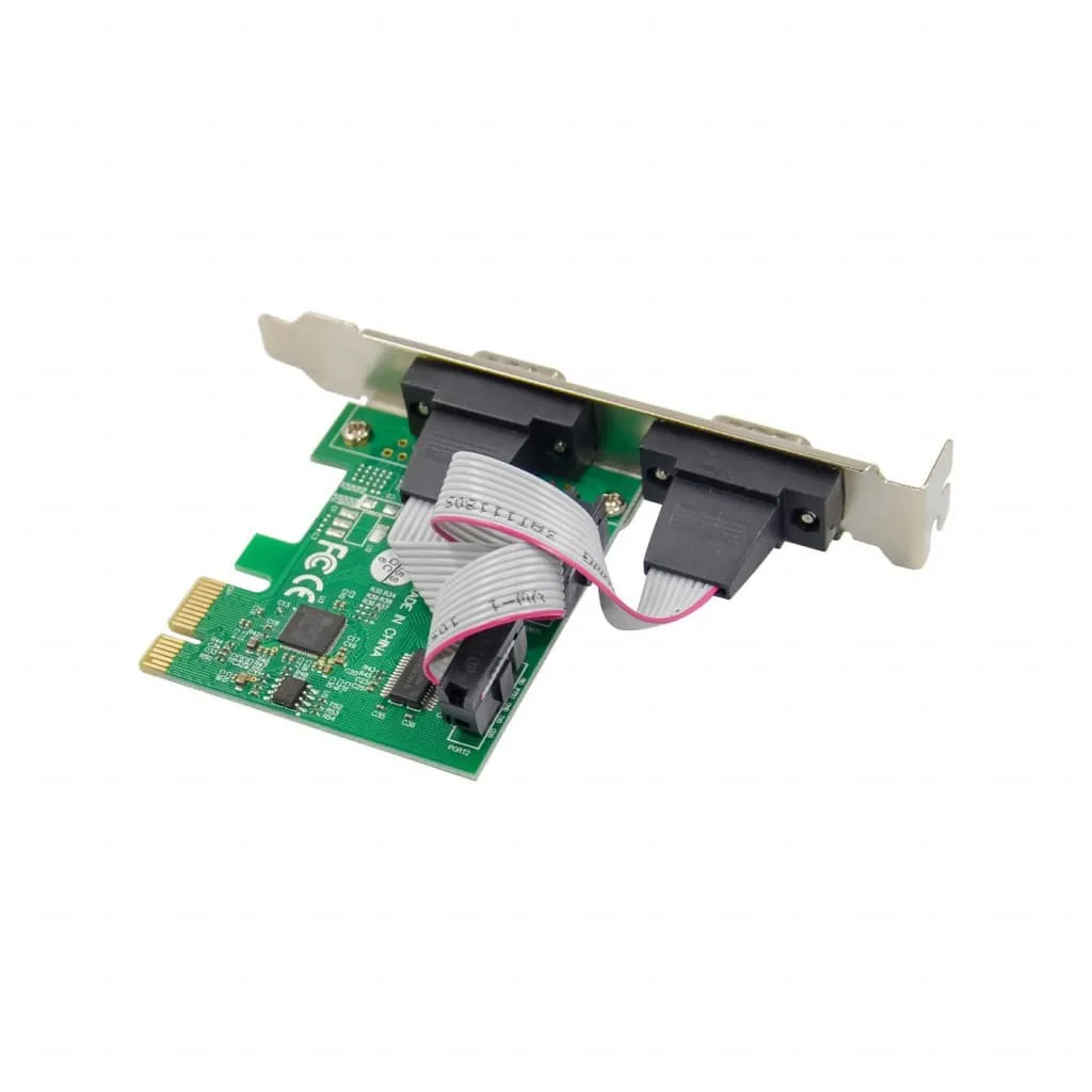MicroConnect AX99100 PCI Express kaart 2x RS232