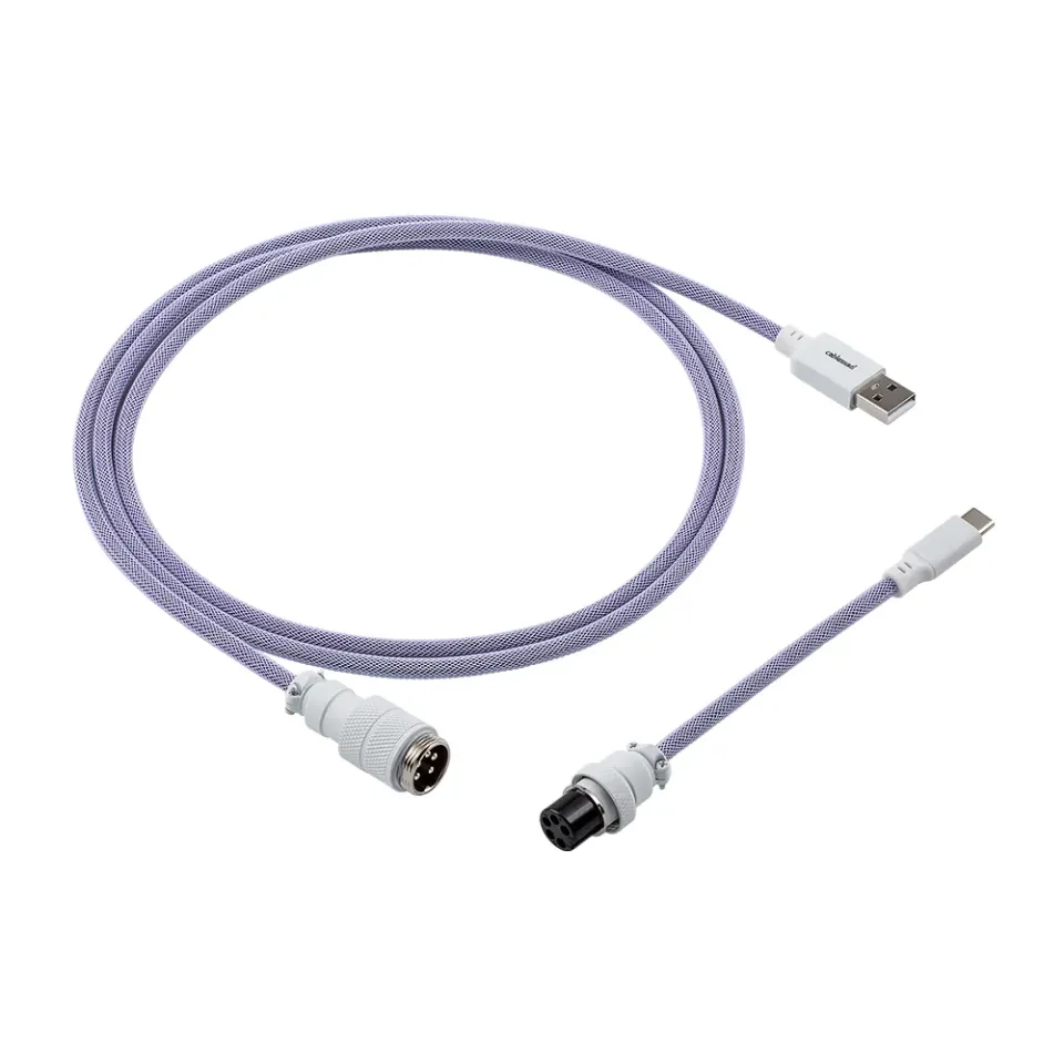 CableMod Pro Straight toetsenbordkabel Rum Raisin 150cm USB-C