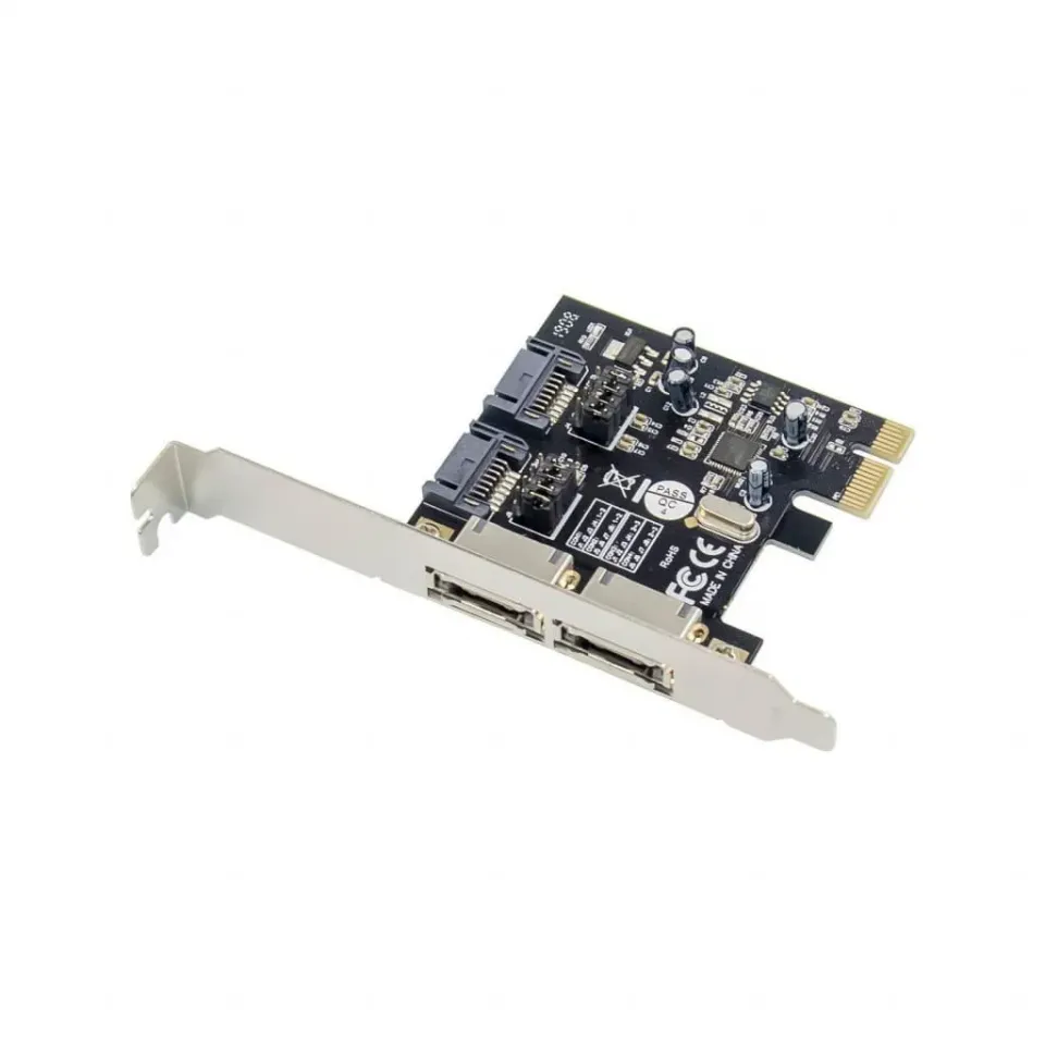 Microconnect PCIe SATA III Uitbreidingskaart ASM1061