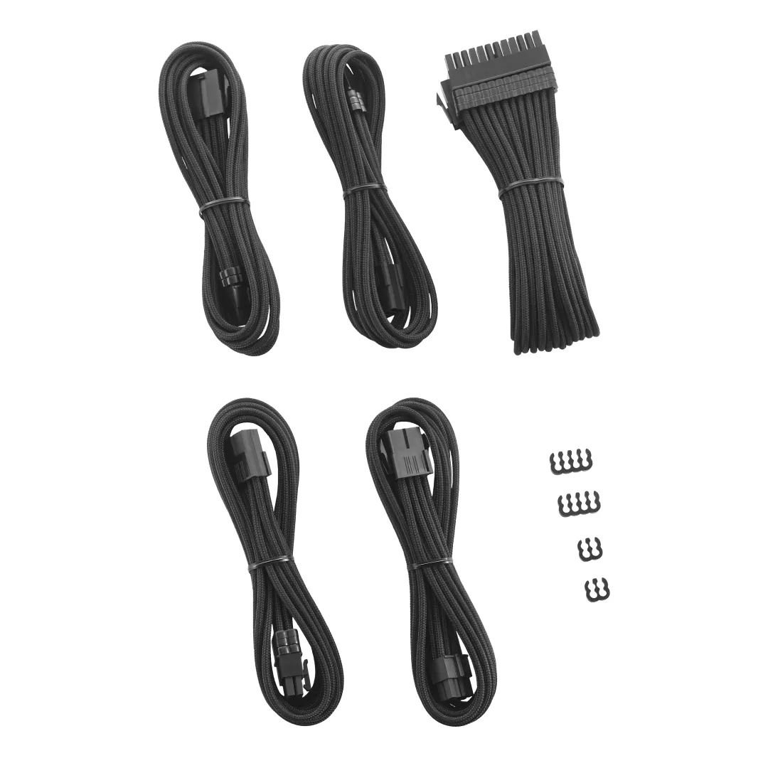 CableMod PRO ModFlex kabelset extensions 8+6 zwart