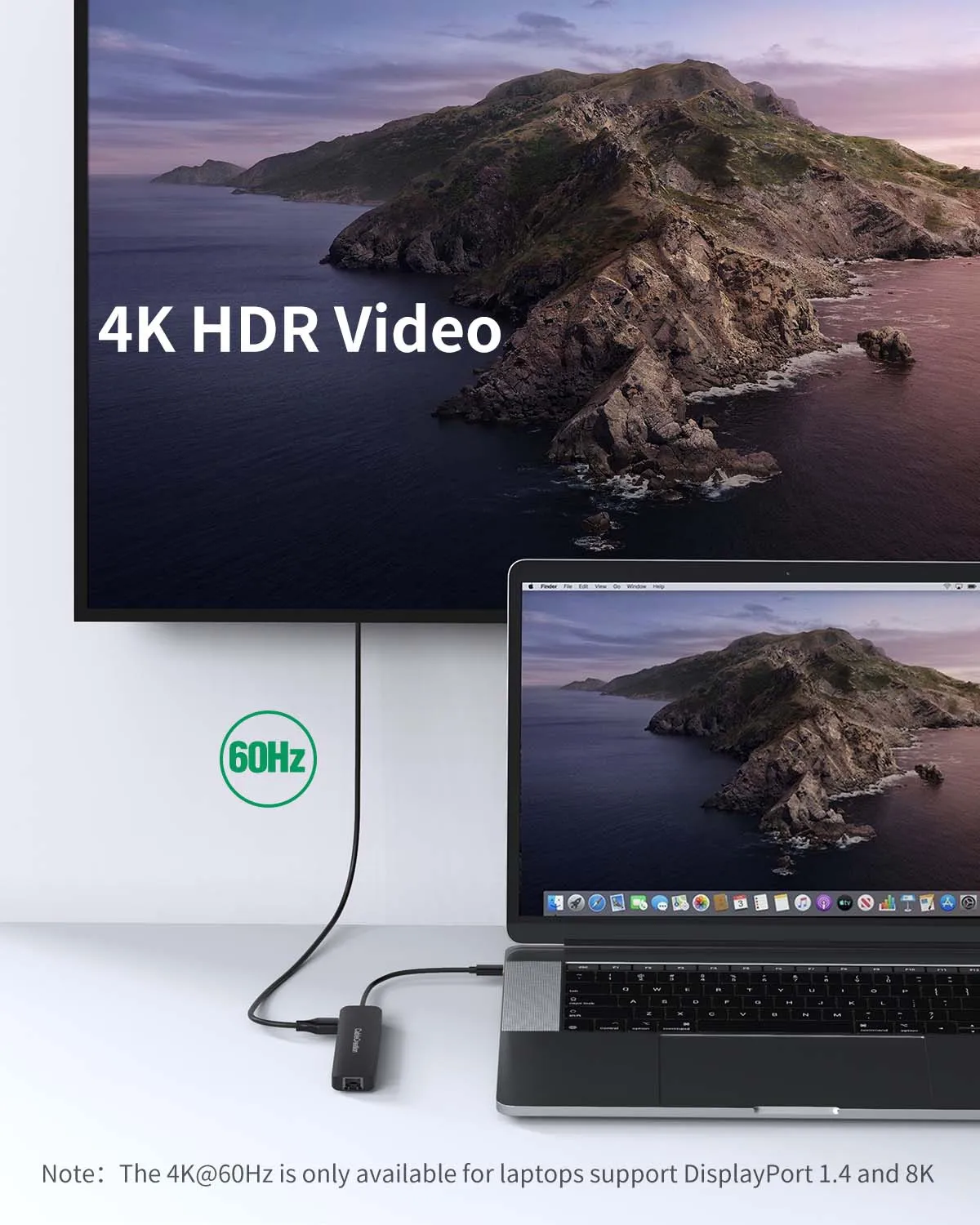 CableCreation 7-in-1 USB-C Hub 4K HDMI 100W