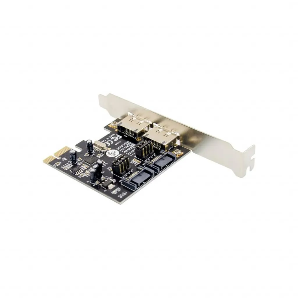 Microconnect PCIe SATA III Uitbreidingskaart ASM1061