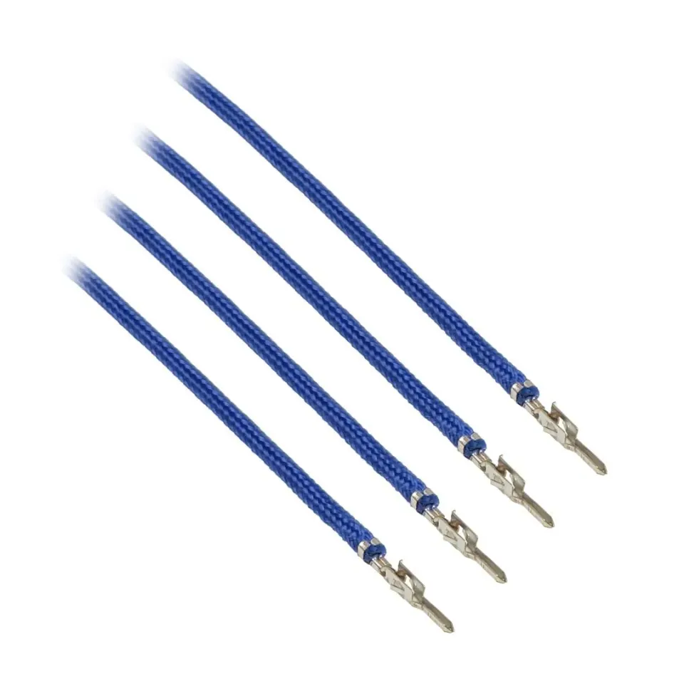 CableMod ModFlex Sleeved Wires Blue 8 inch kabeldraad 4-pack