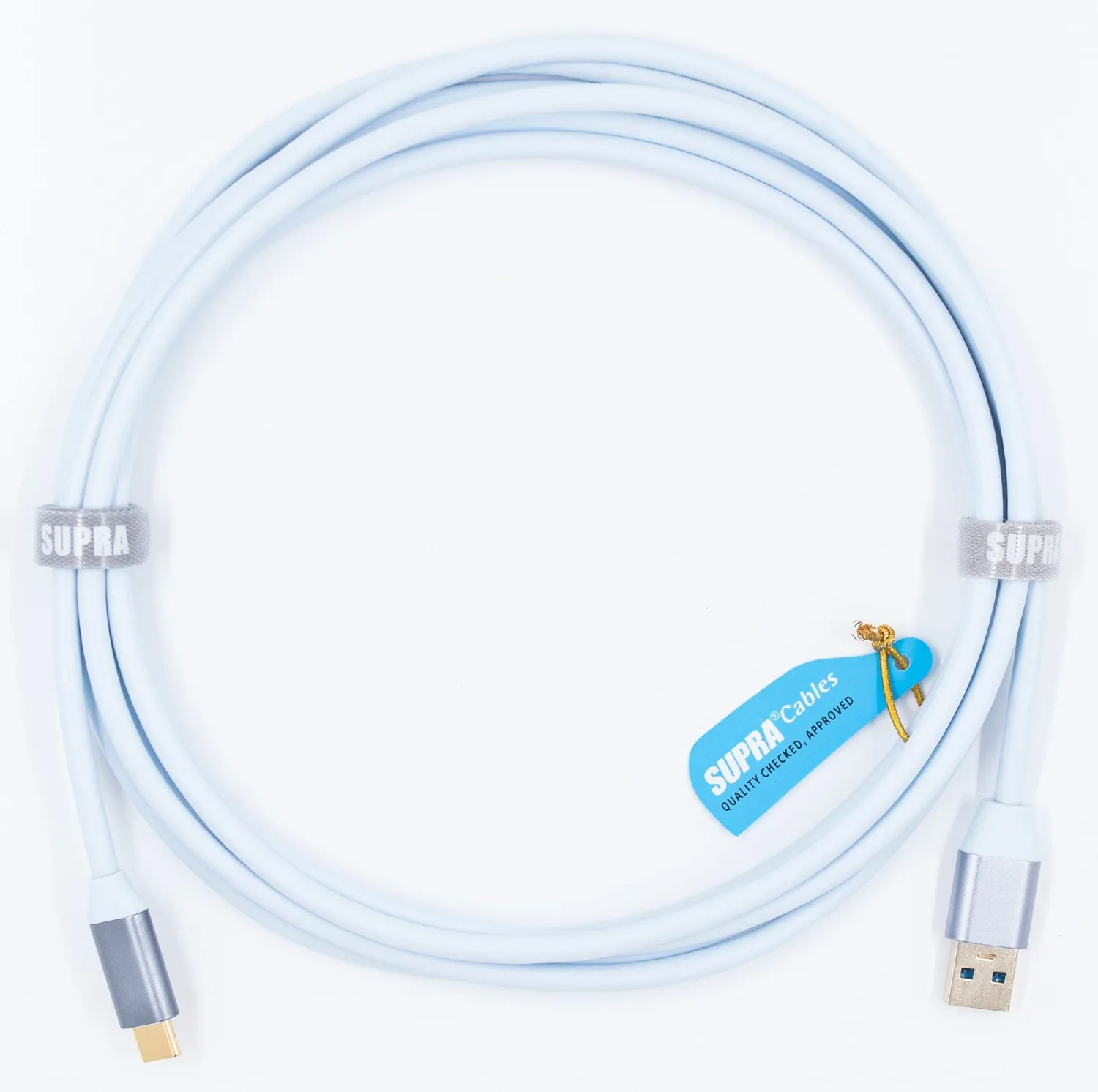 Supra USB 3.2 A-C kabel 10Gbps data en laden PD