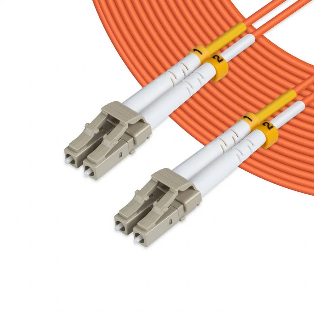 Microconnect OM2 LC-LC glasvezelkabel 15m oranje duplex