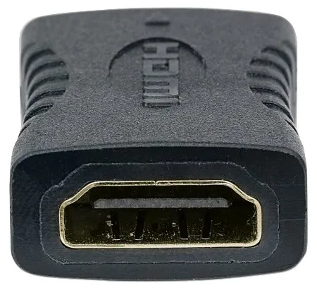 T.E.G. HDMI A 2.0 adapter female-female zwart