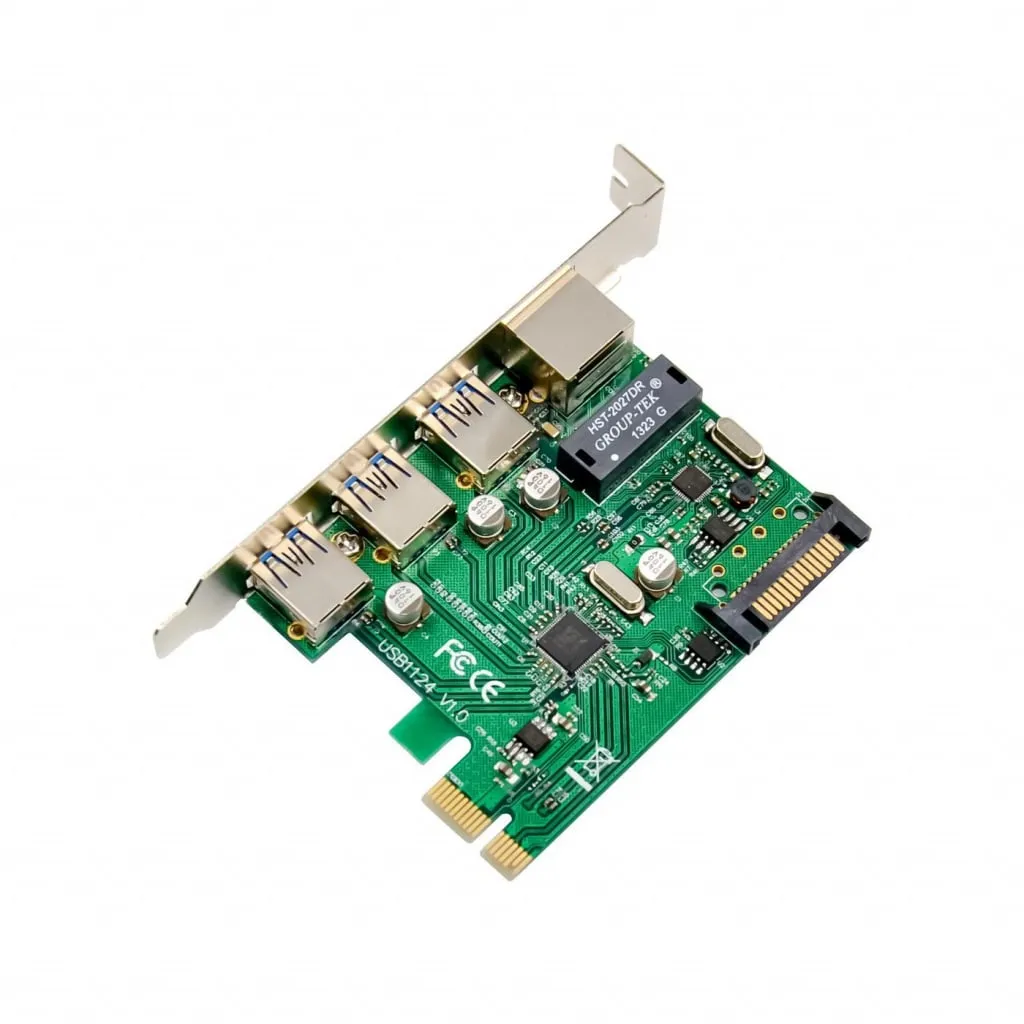 Microconnect PCIe USB 3.0 netwerkkaart gigabit