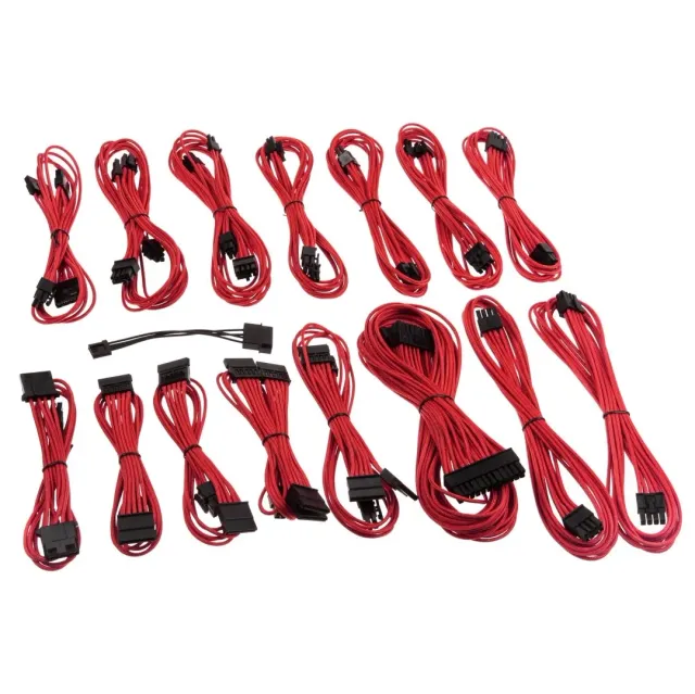 CableMod E-Series ModFlex kabelset rood voor EVGA G5 G3 G2 P2 T2