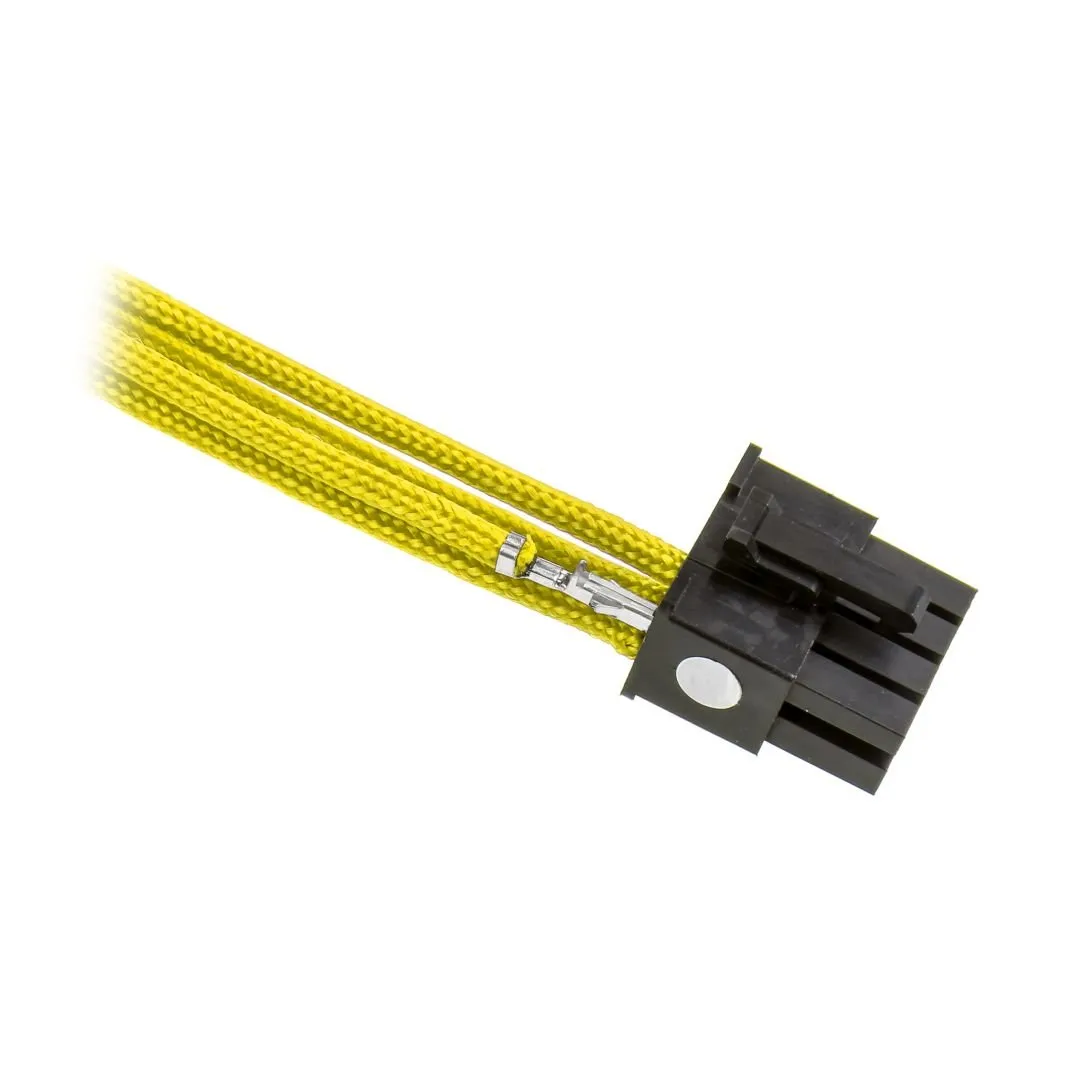 CableMod ModFlex Sleeved Wire 20cm Geel 4-pack