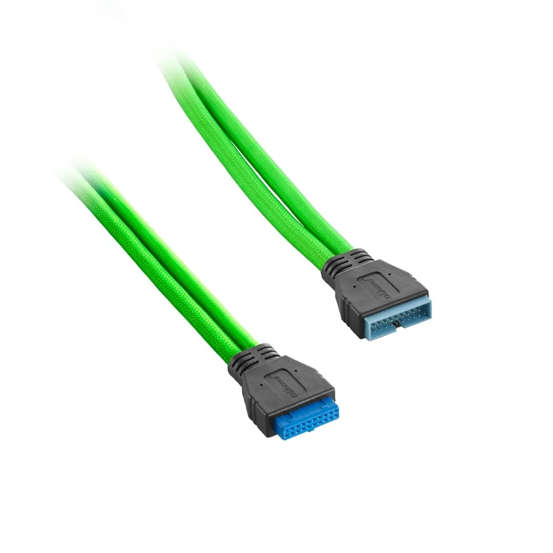 CableMod ModMesh interne USB 3.0 kabel lichtgroen 50cm