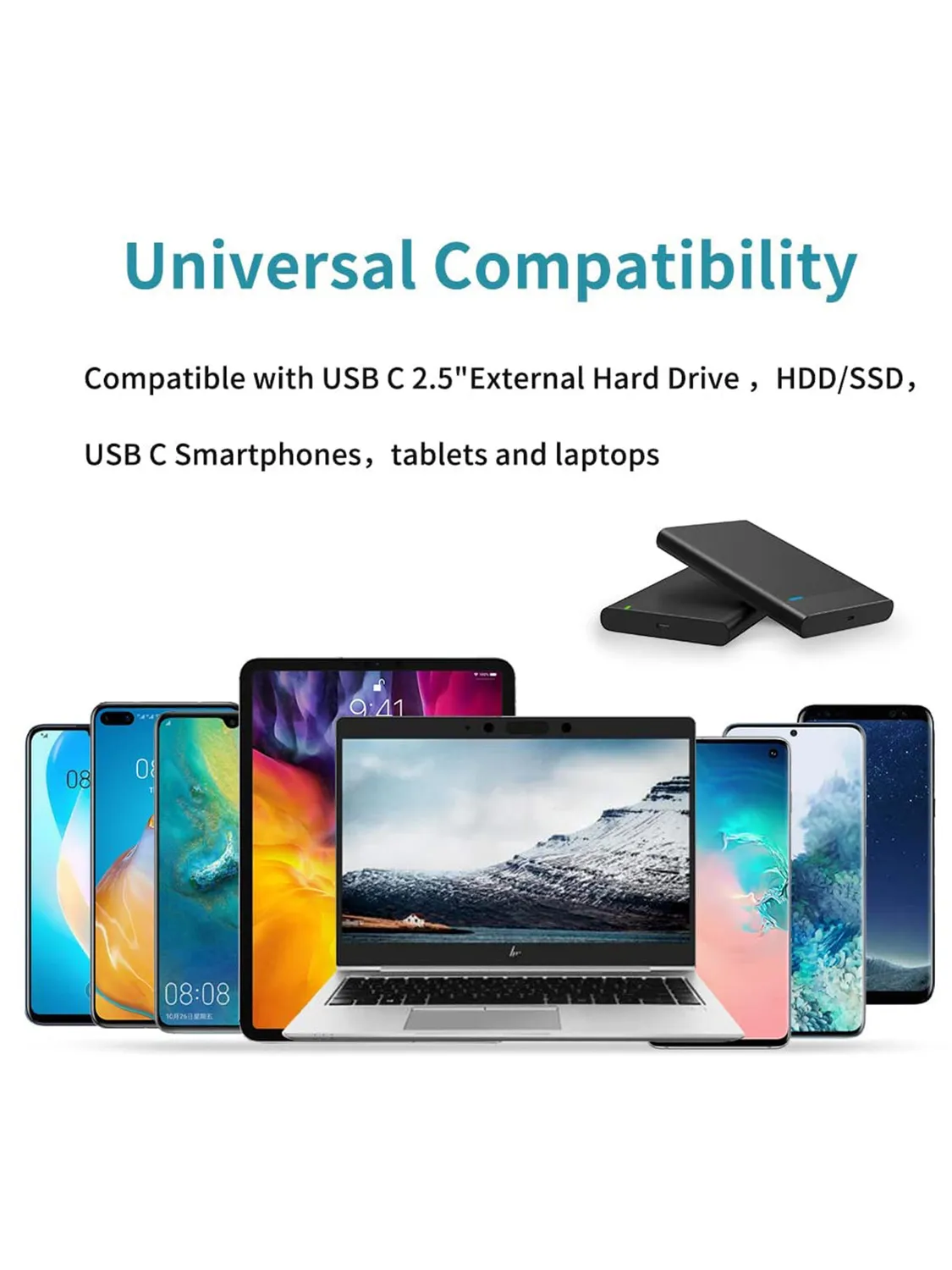 CableCreation USB A naar USB C kabel 0,5m 10Gbps 60W