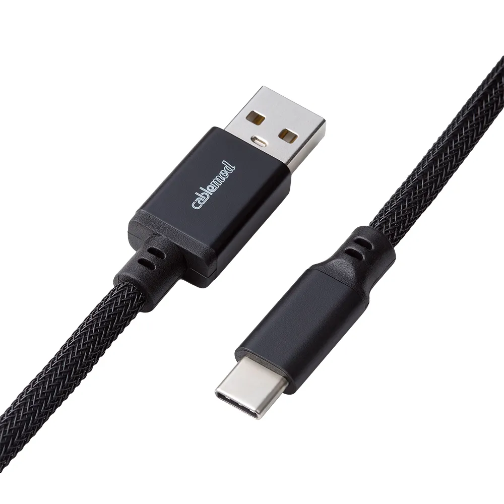 CableMod Pro toetsenbordkabel zwart USB-A naar USB-C 150cm