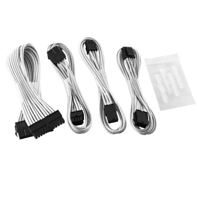 CableMod Classic ModFlex Basic 8+6 verlengkabelset wit
