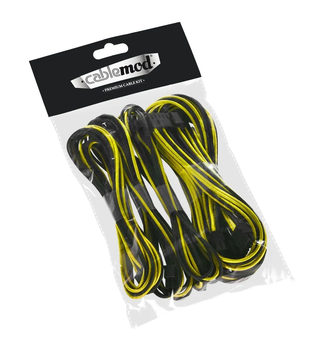 CableMod SE-Series ModFlex kabelset zwart-geel Seasonic ASUS