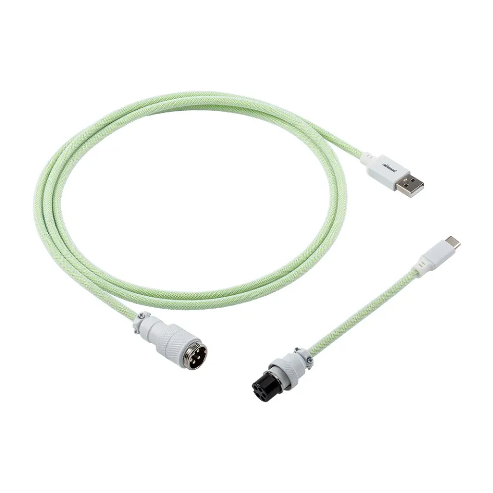 CableMod Pro Straight toetsenbordkabel 150cm Lime Sorbet USB-C