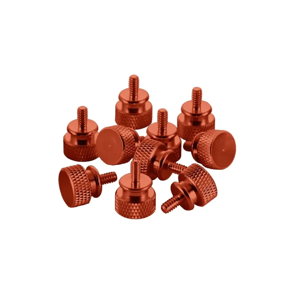 CableMod duimschroeven oranje UNC 6-32 aluminium