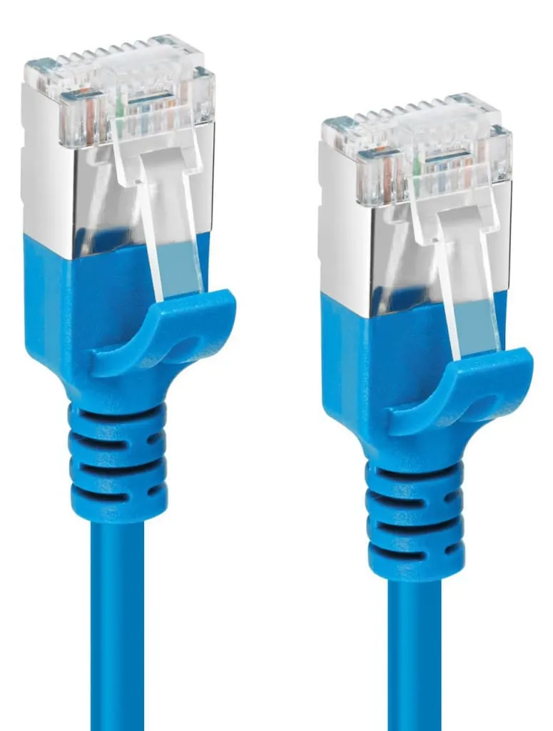 Microconnect CAT6A Slim netwerkkabel 3m blauw