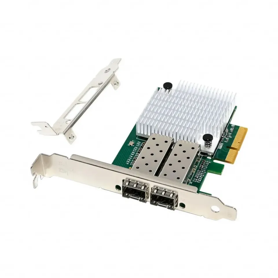 Microconnect 82576 netwerkkaart dual SFP 1GbE fiber