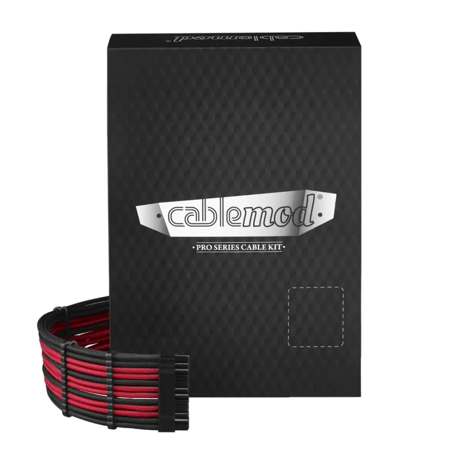 CableMod C-Series PRO ModFlex kabelset zwart/rood Corsair
