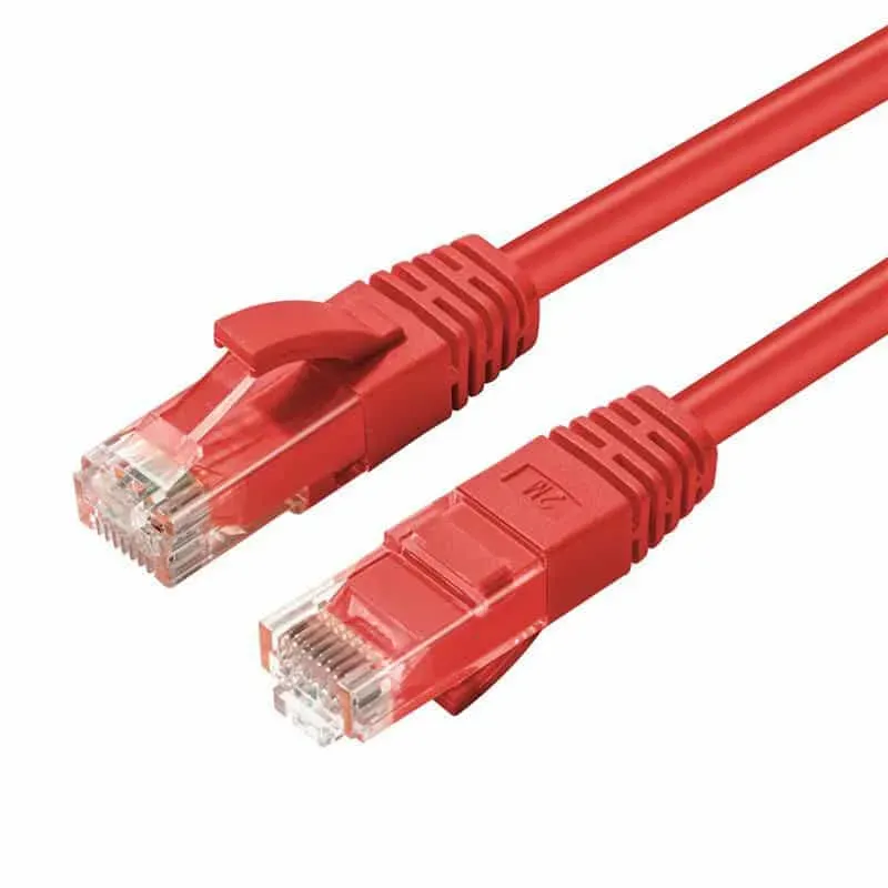 MicroConnect CAT6 U/UTP netwerkkabel 15m rood
