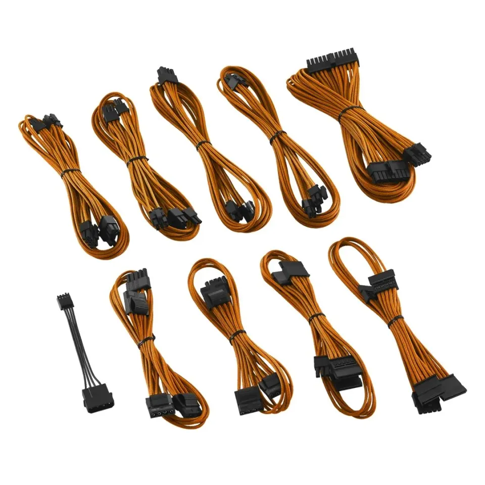 CableMod CM-Series kabelset voor Cooler Master oranje 8-delig