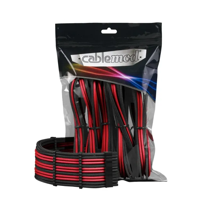 CableMod PRO ModMesh verlengkabelset zwart-rood