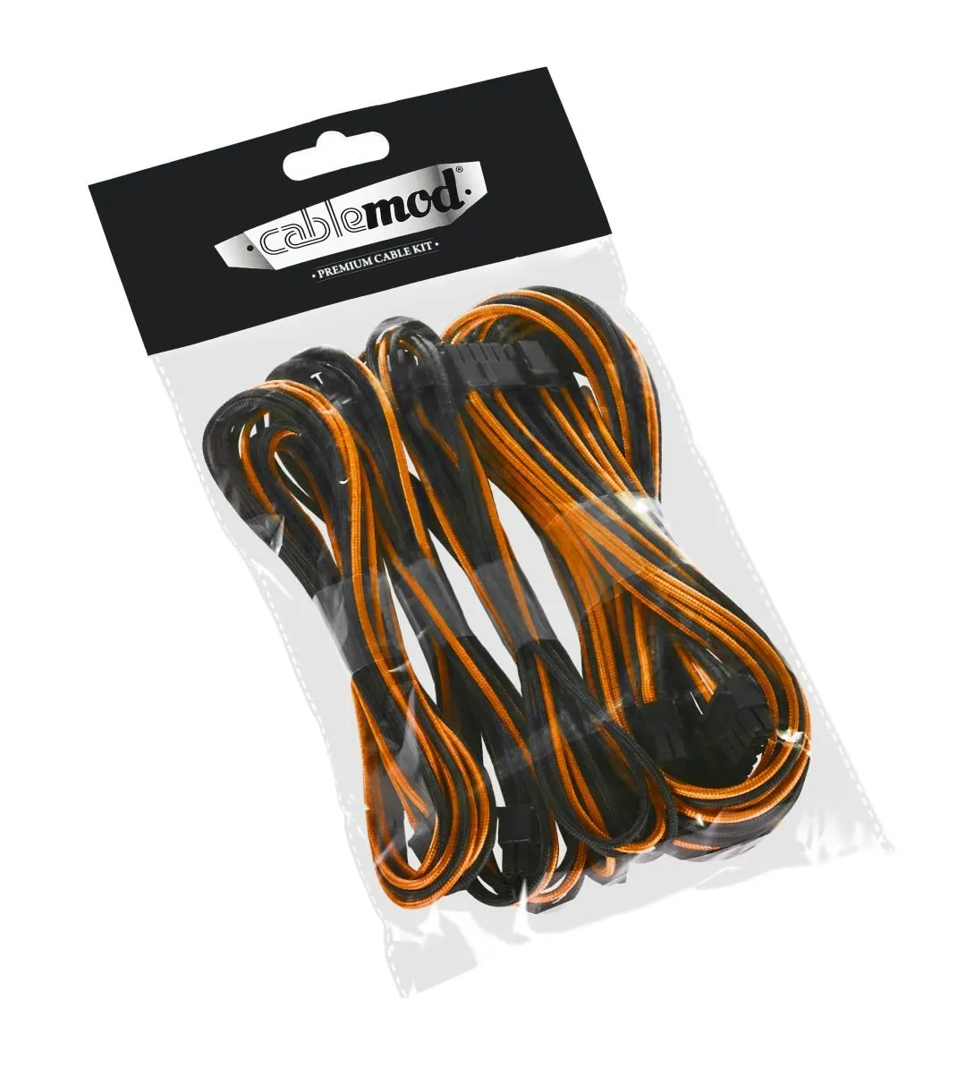 CableMod SE-Series ModFlex kabelset zwart-oranje