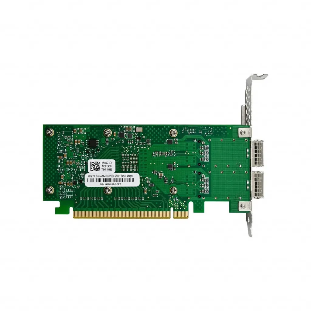 Microconnect ConnectX-4 netwerkkaart PCIe 100GbE QSFP28 dual