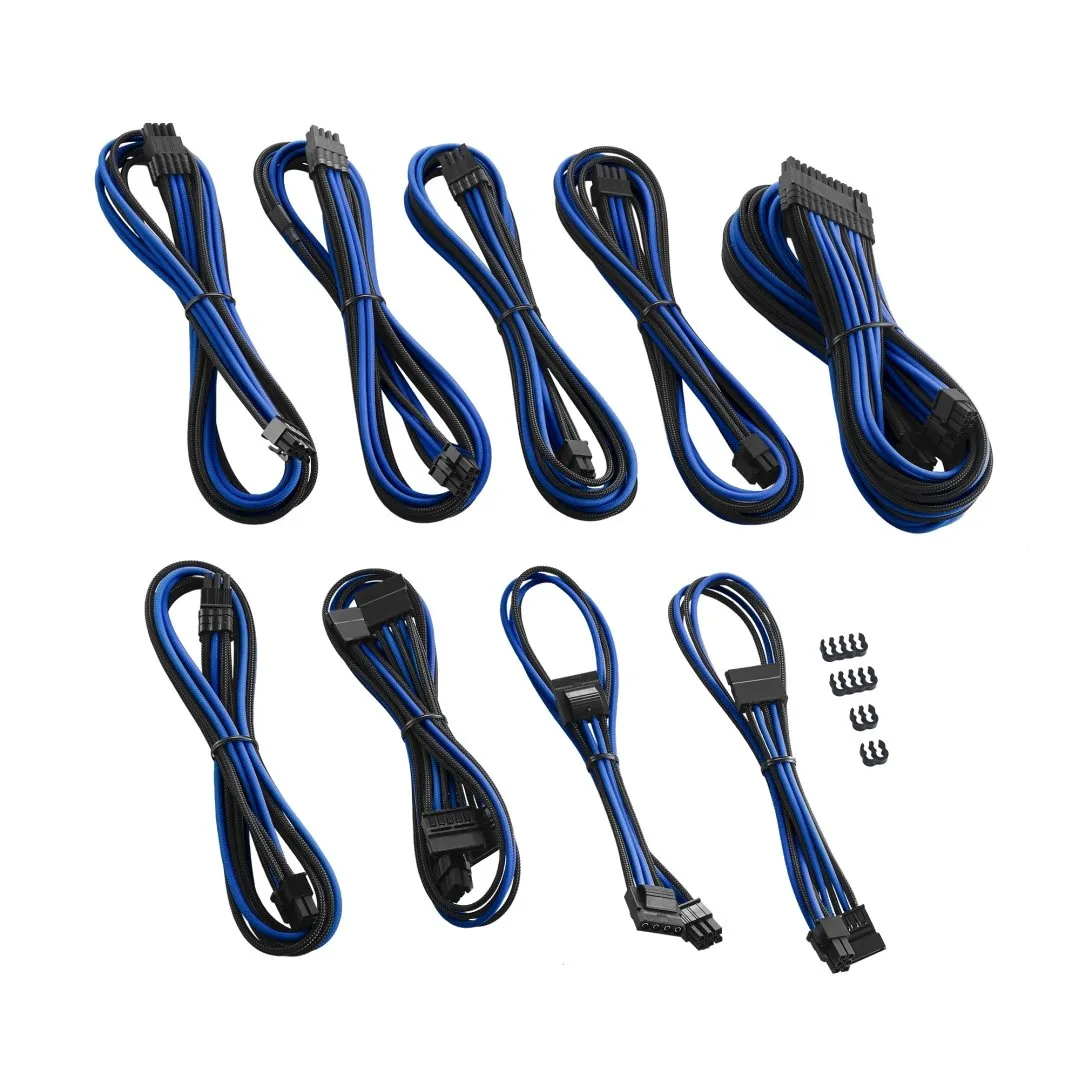 CableMod C-Series PRO ModMesh kabelset Corsair zwart-blauw