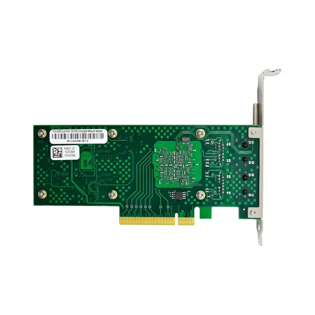 Microconnect X540-T2 netwerkkaart PCIe x8 dual 10GbE PoE