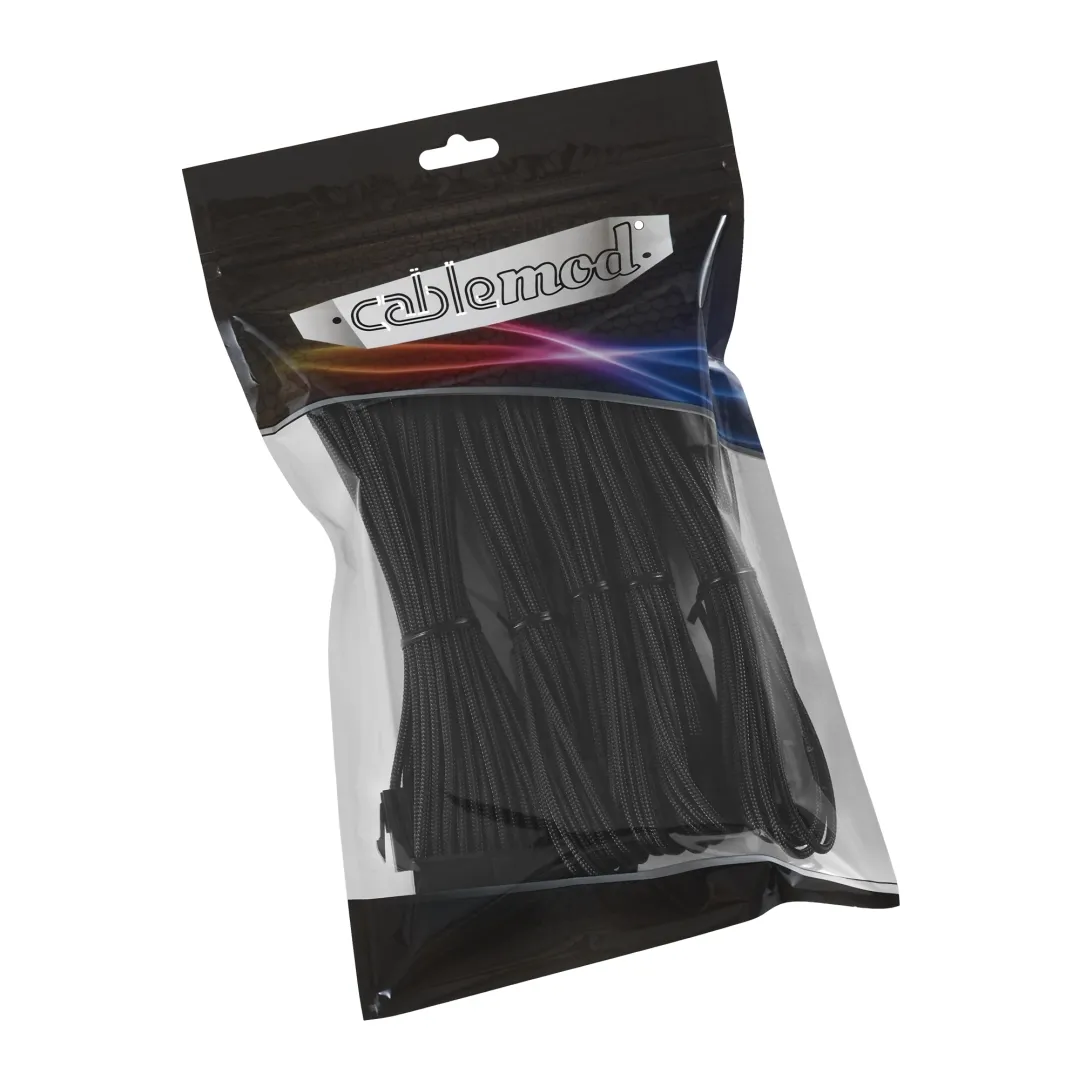 CableMod Classic ModMesh verlengkabelset 8+6 zwart